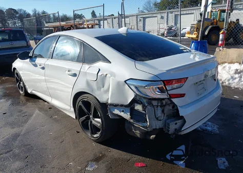 2018 Honda Accord Sport 2.0T from USA, damaged, VIN 1HGCV2F34JA032359